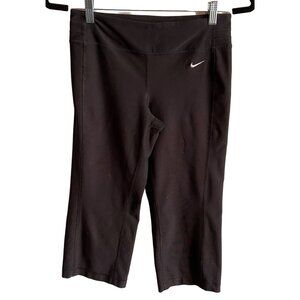 Nike Yoga Capri Leggings Black Women's Size XS